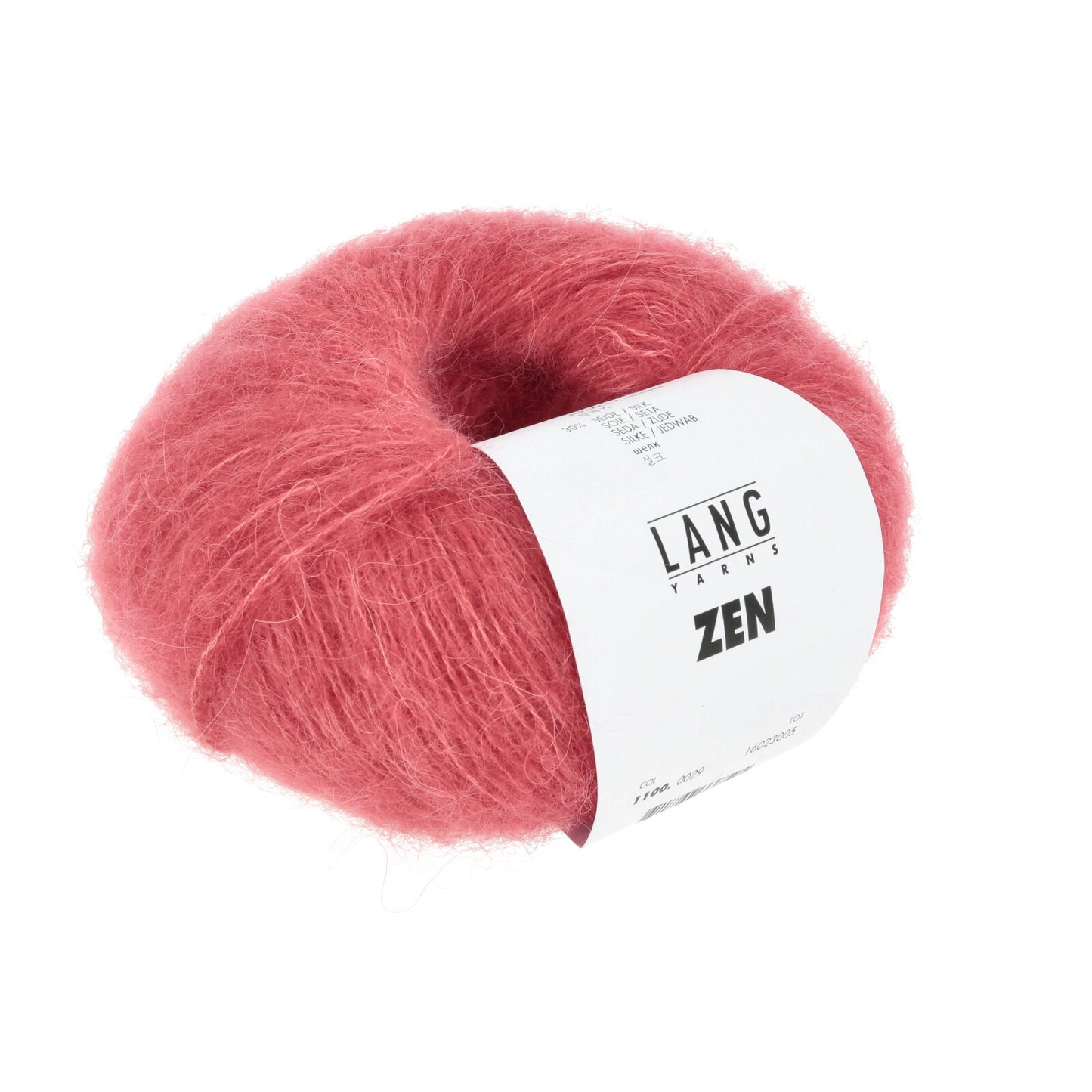 Lang Yarns Zen – 35 % superfin merinoull / 35 % suri alpakka / 30 % silke – 25 g