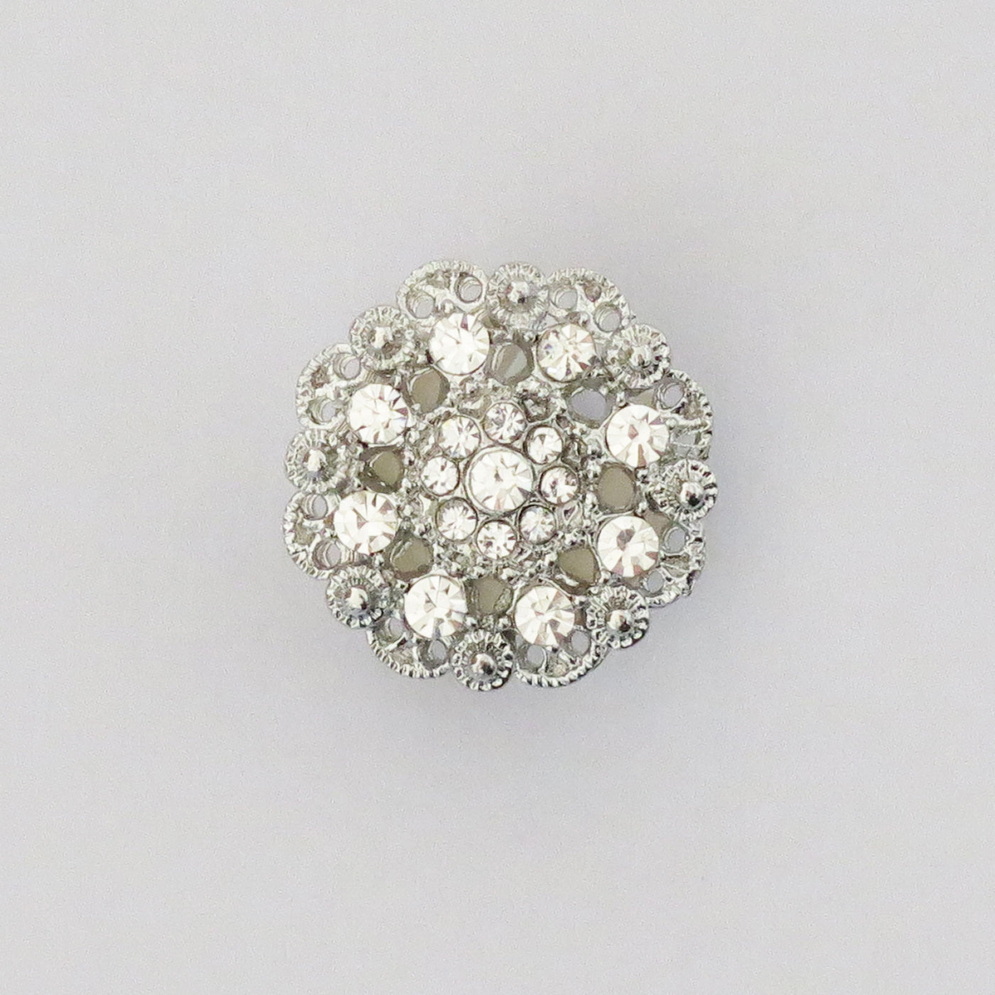 Krystall knapper 20,5mm | Villy Jensen