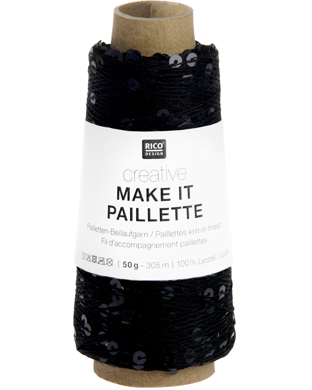 Rico Design Creative make it pailette - 50 g nøste - forhåndsbestilling uke 29