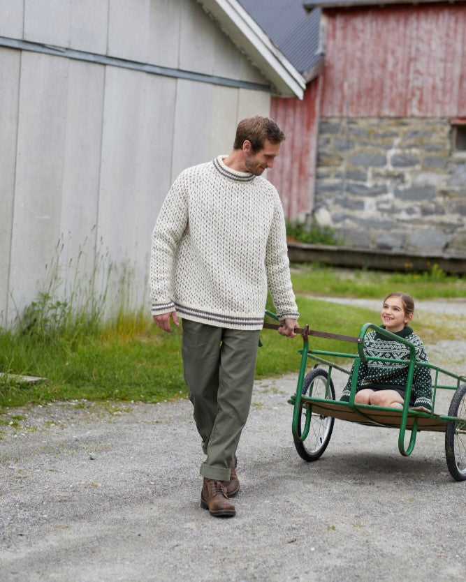 Setesdalgenser til barn | Rauma | Strikkepakke