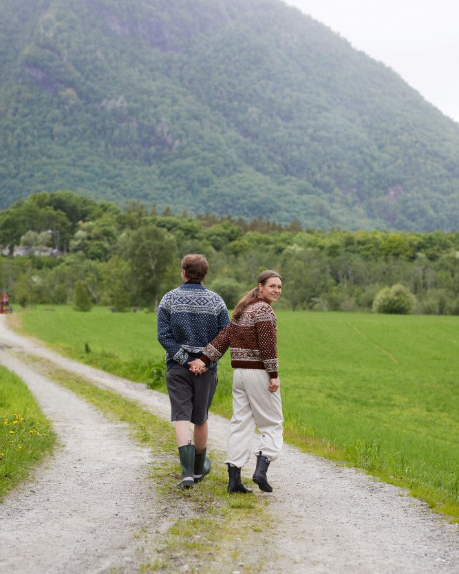 Setesdalgenser til dame | Rauma | Strikkepakke
