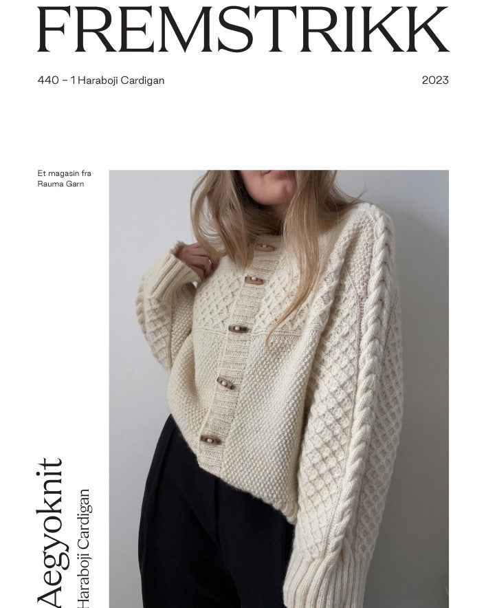 440-1 Haraboji Cardigan | Digital Oppskrift
