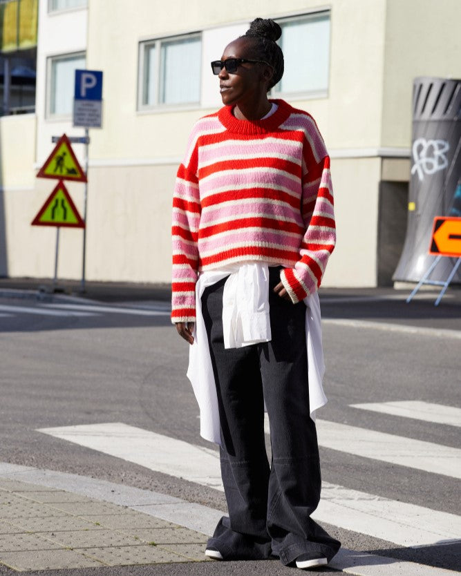 452-1 Uni stripegenser | Digital oppskrift