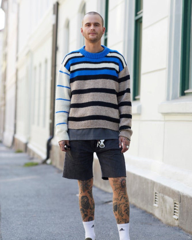 452-1 Uni stripegenser | Digital oppskrift