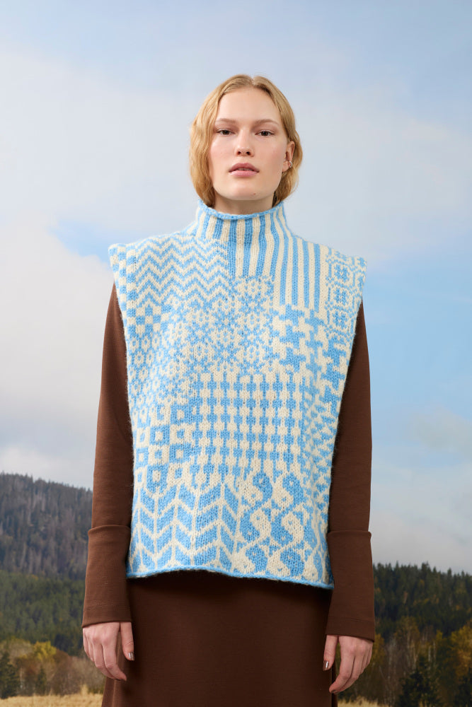 455-4 Nordic Mix Vest | Digital oppskrift