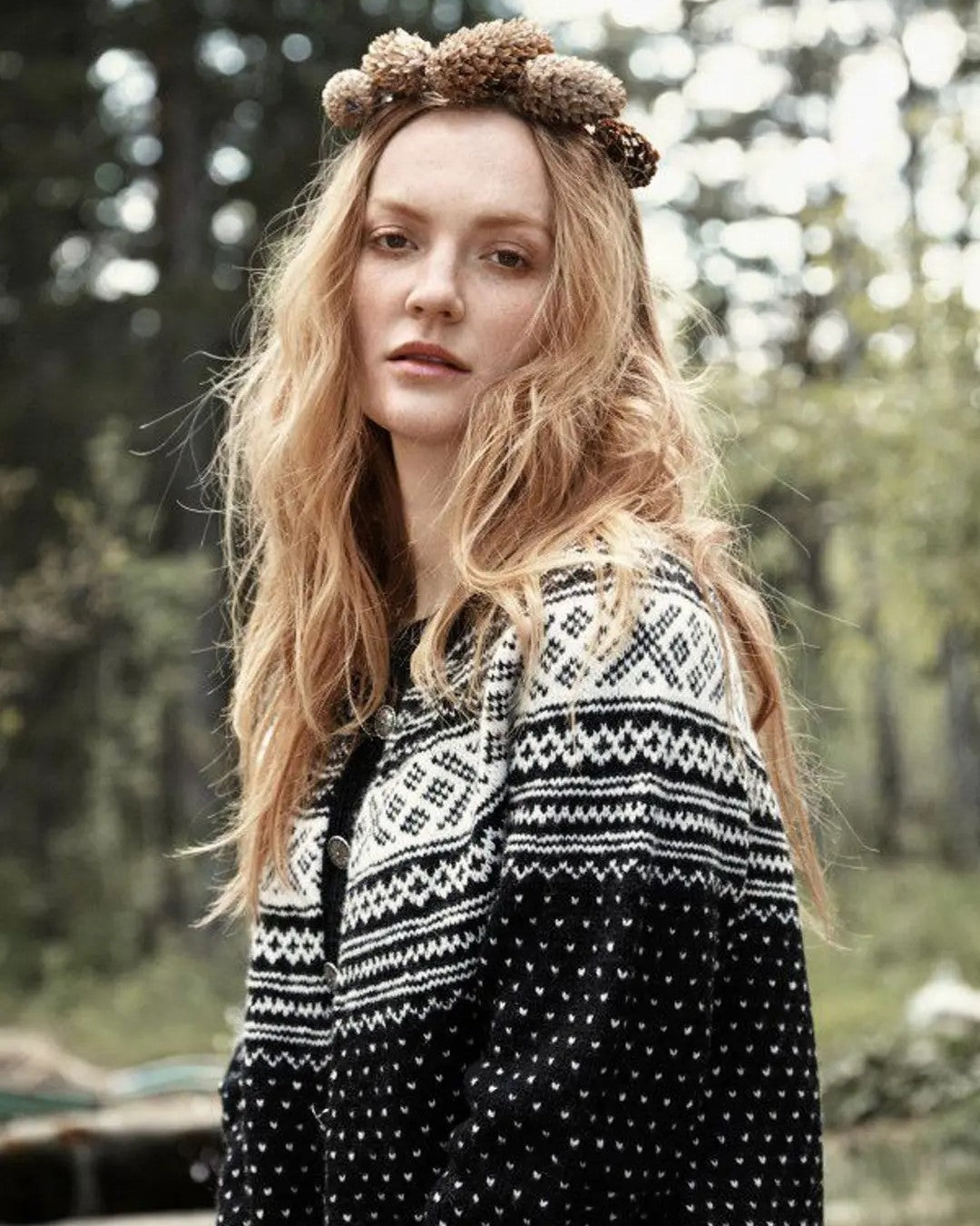 Setesdal kofte til dame og herre | Rauma Garn | Strikkepakke