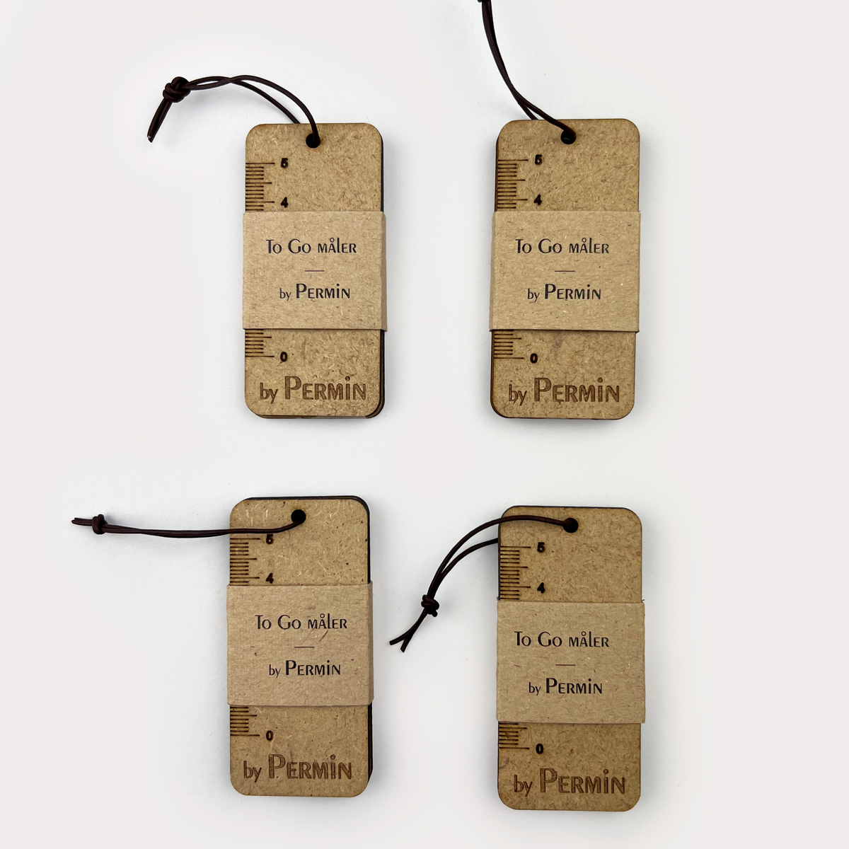 To go - strikkepinnemåler, 2 deler | Permin