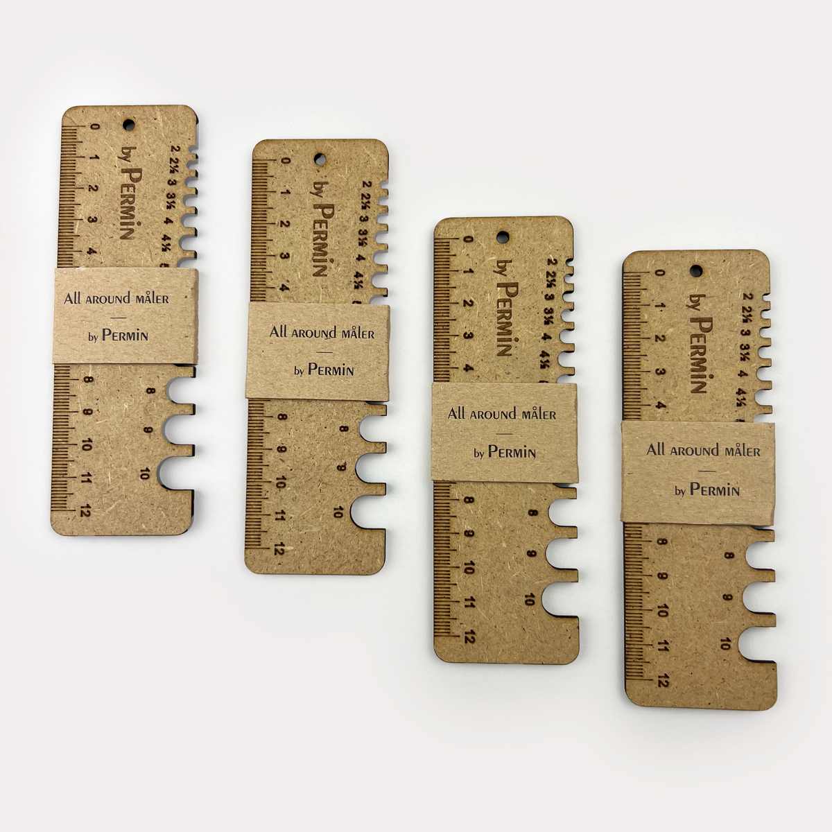 All around strikke- og heklenål måler | Permin