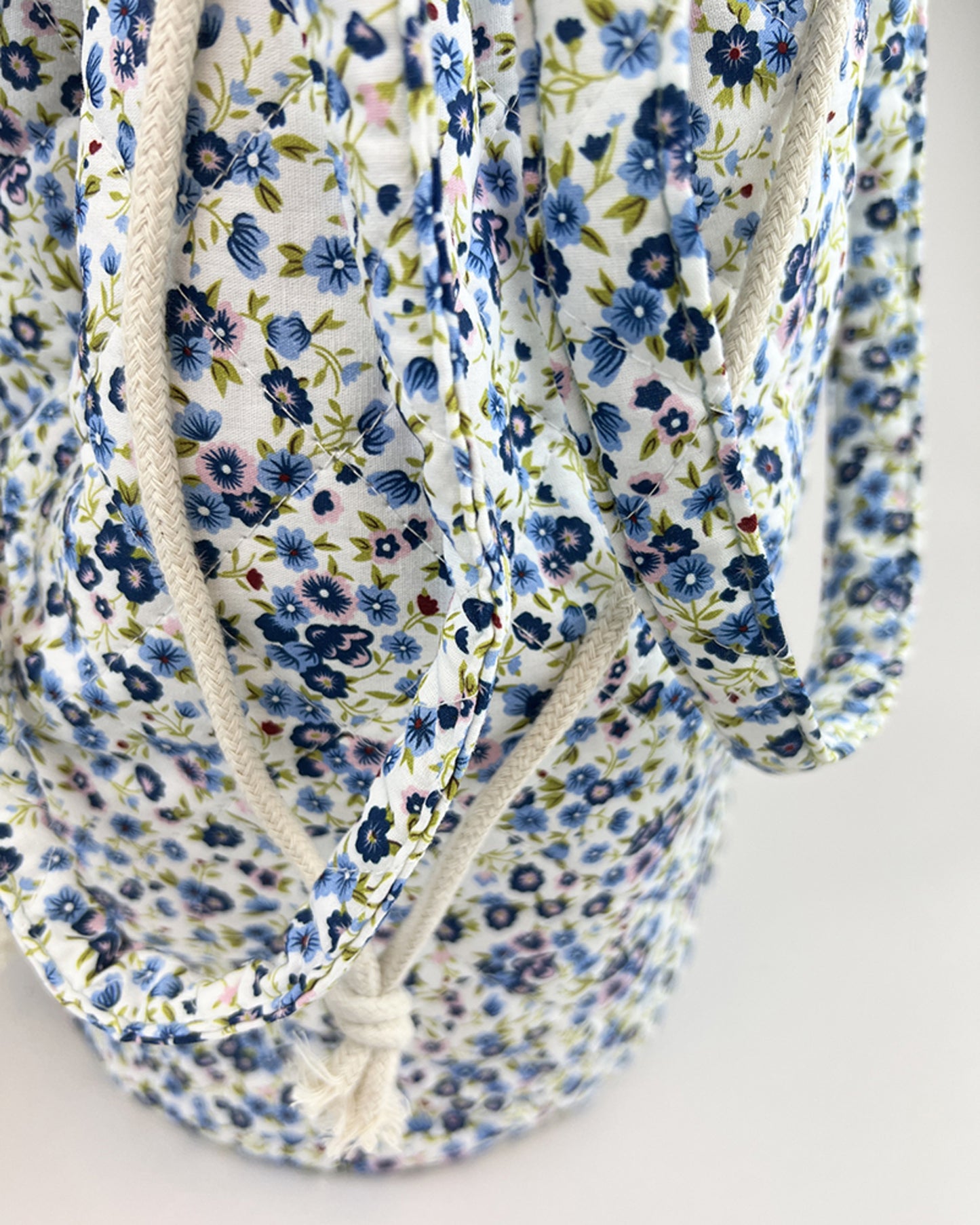 Strikkeveske i tøy | by Permin