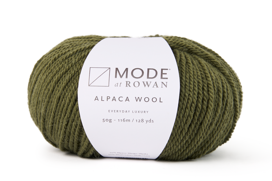 MODE at Rowan Alpaca Wool – mykt garn i 50/50 alpakka og ull - 50 g nøste
