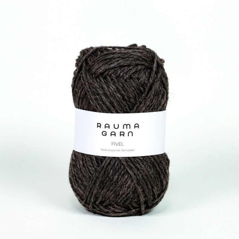 Rauma Garn Fivel – 100 % norsk ull – 50 g/≈100 m