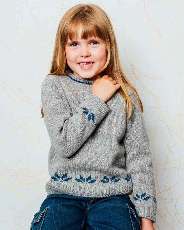 4-NB71 Genser med stjerner | Digital oppskrift