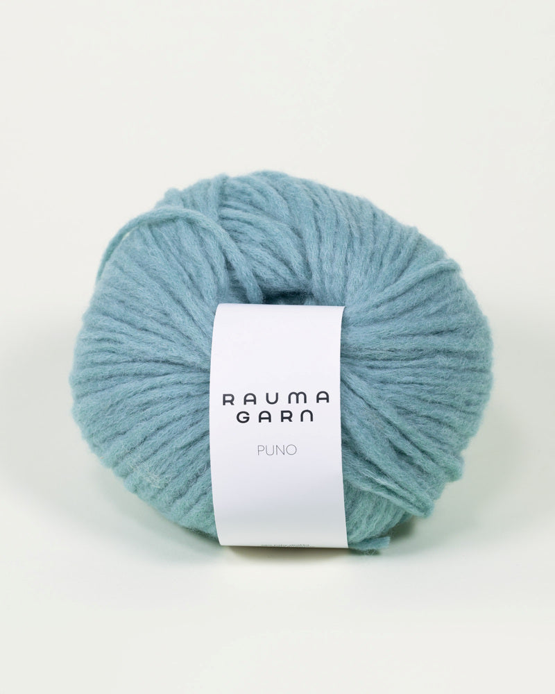 Rauma Garn Puno – 68 % babyalpakka, 10 % ekstra fin merinoull, 22 % polyamid – 50 g/≈ 110 m