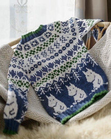 Moomin x Novita strikkeoppskrifter til voksen og barn | Hefte