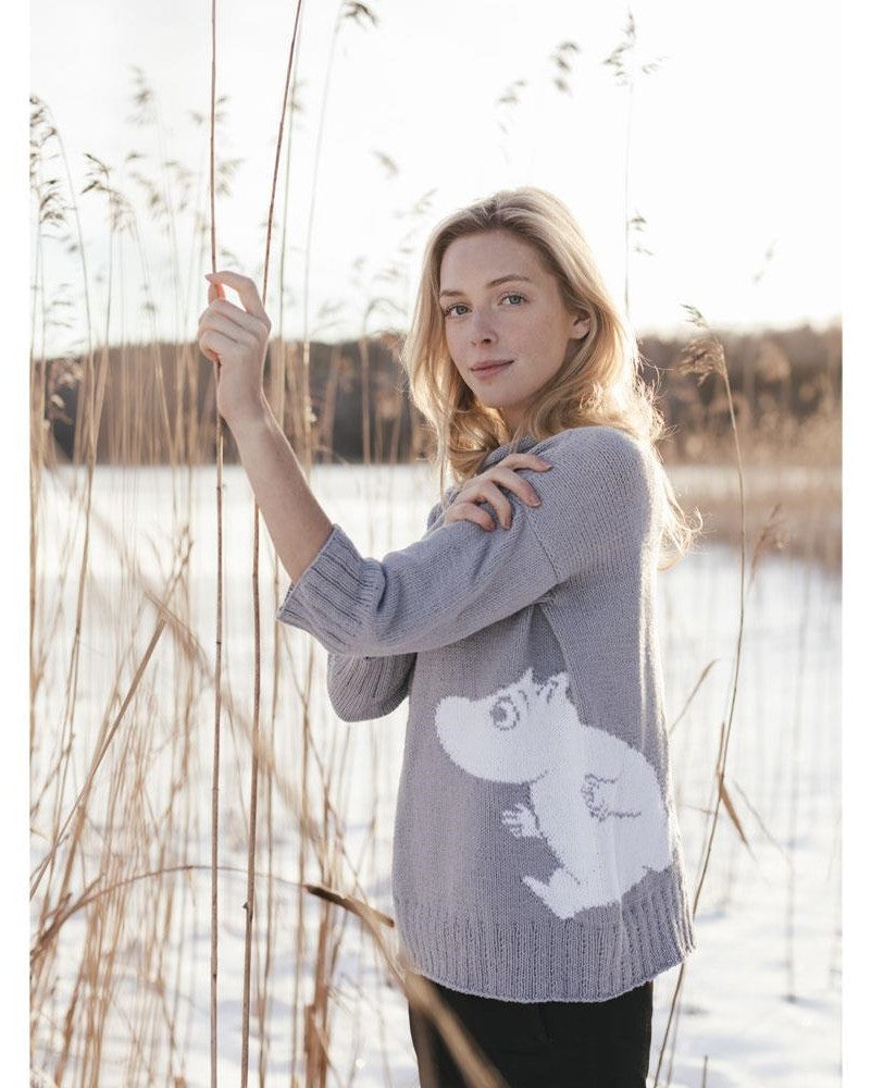 Moomin x Novita strikkeoppskrifter til voksen og barn | Hefte