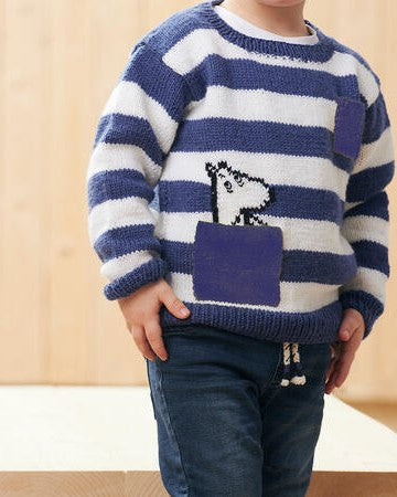 Moomin x Novita strikkeoppskrifter til voksen og barn | Hefte