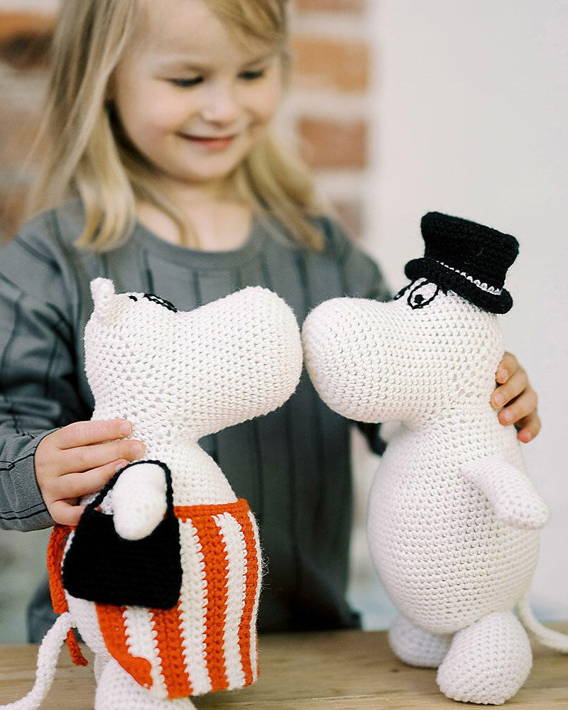 Moomin x Novita hekleoppskrifter | Hefte