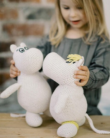 Moomin x Novita hekleoppskrifter | Hefte