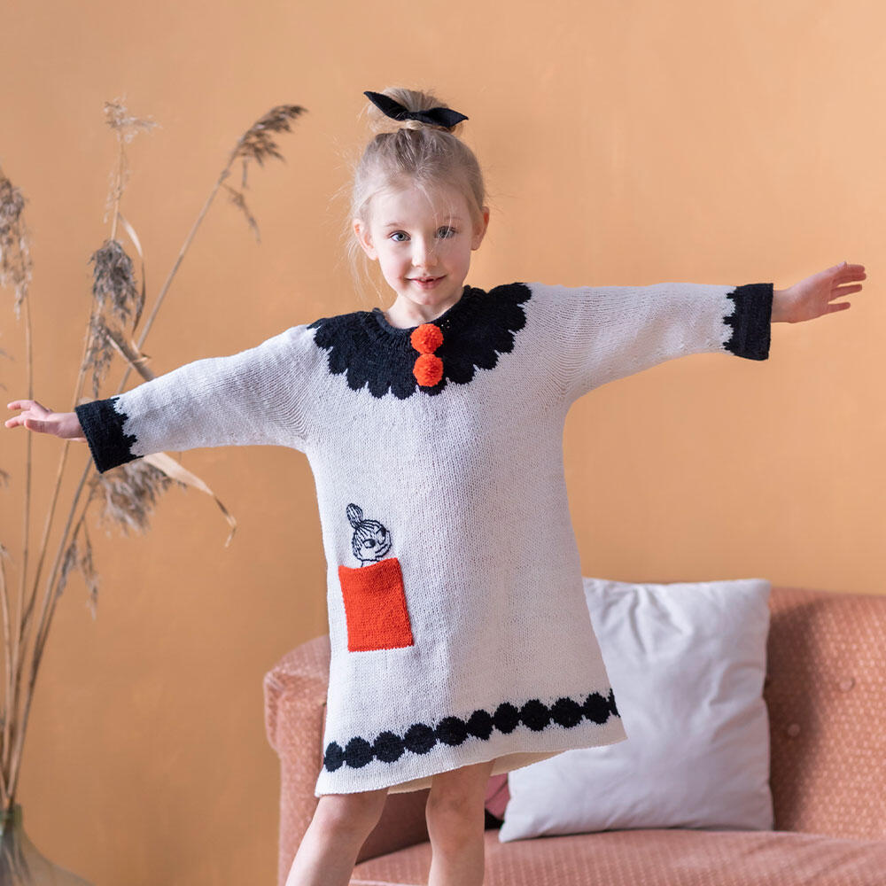 Moomin x Novita strikkeoppskrifter til voksen og barn | Hefte