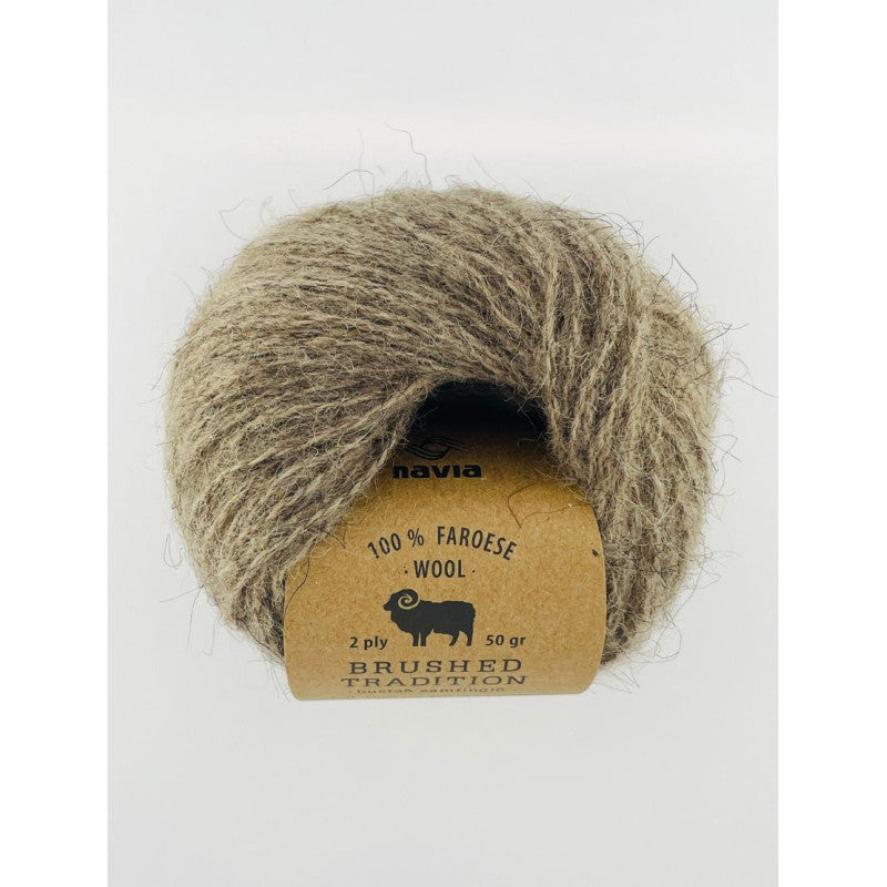 Navia Brushed Tradition – 100 % færøysk ull – 50 g
