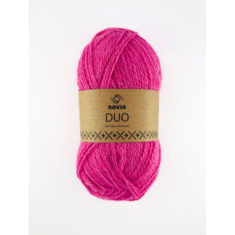 Navia Duo – 100 % ull færøysk ull, shetlands ull og australsk lamull – 50 g/≈180 m