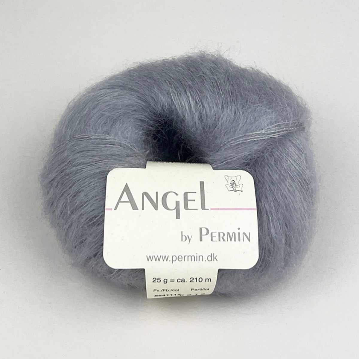 By Permin Angel – 70% Kid Mohair / 30% Silke – 25 g ≈ 210 m