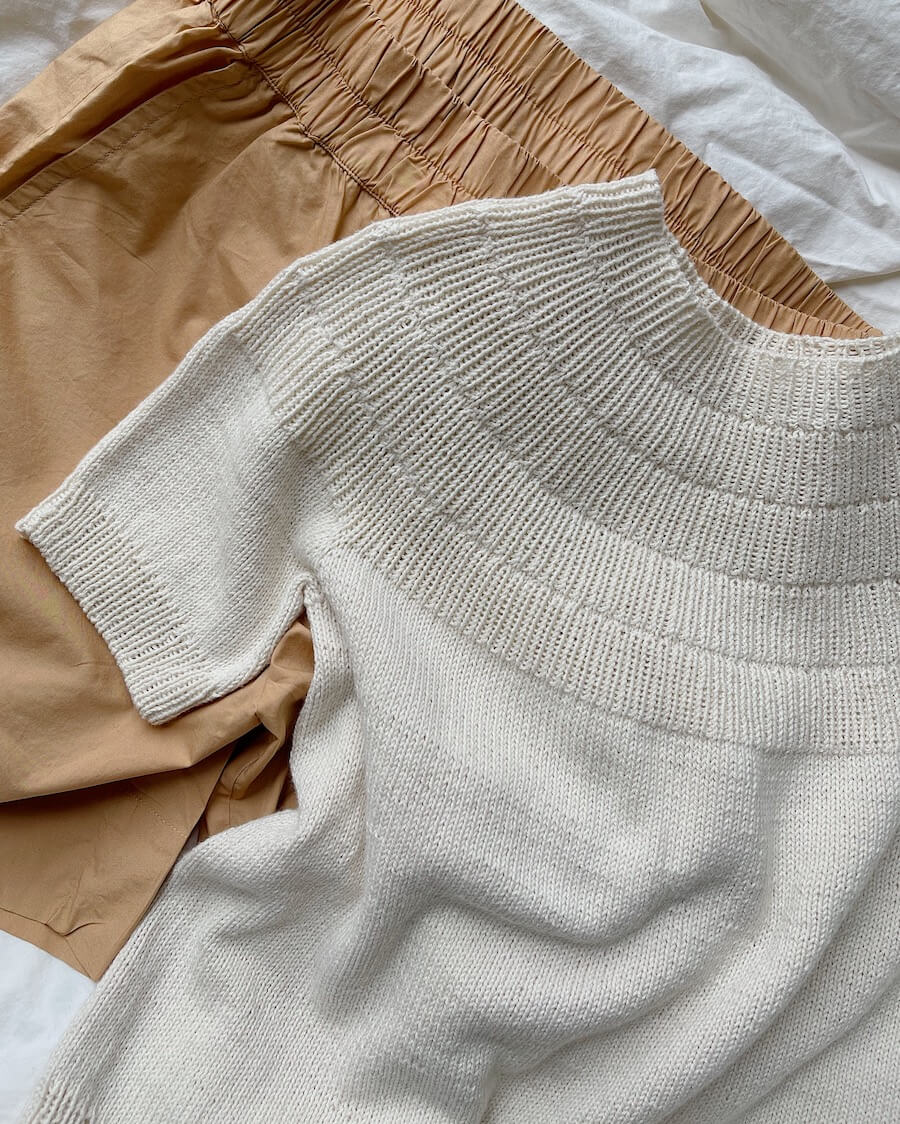 Anker tee | Petiteknit | Strikkepakke