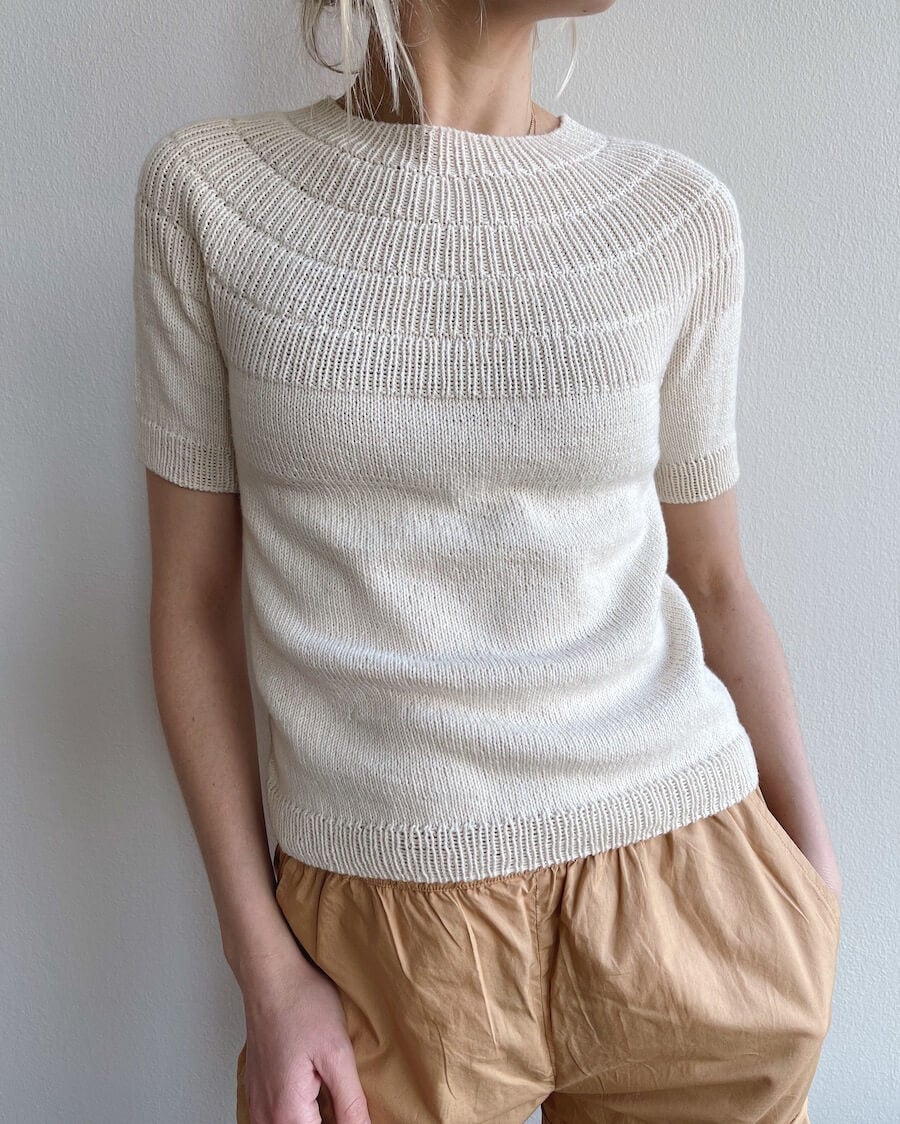 Anker tee | Petiteknit | Strikkepakke