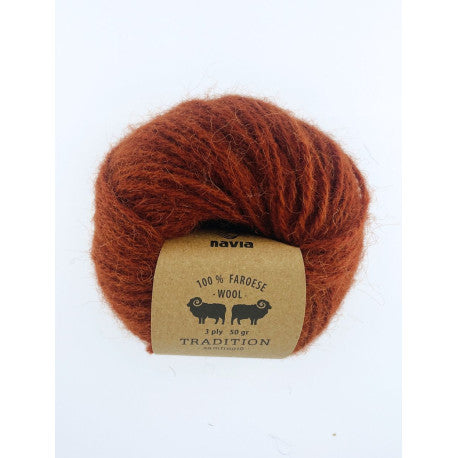 Navia Tradition - 100% Færøysk ull - 50g nøste