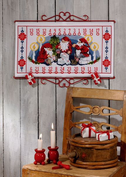 Nisser med pakker | Julekalender | Permin