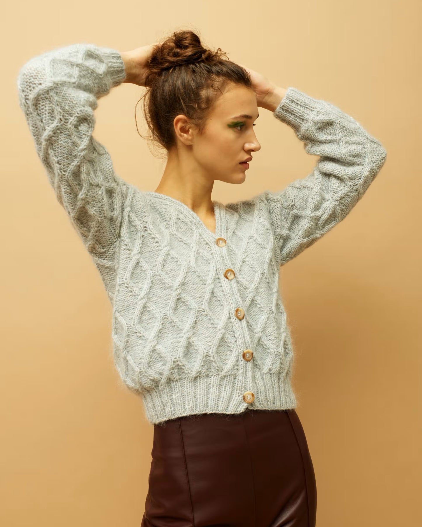 Den deilige flettejakka | Rauma | Strikkepakke