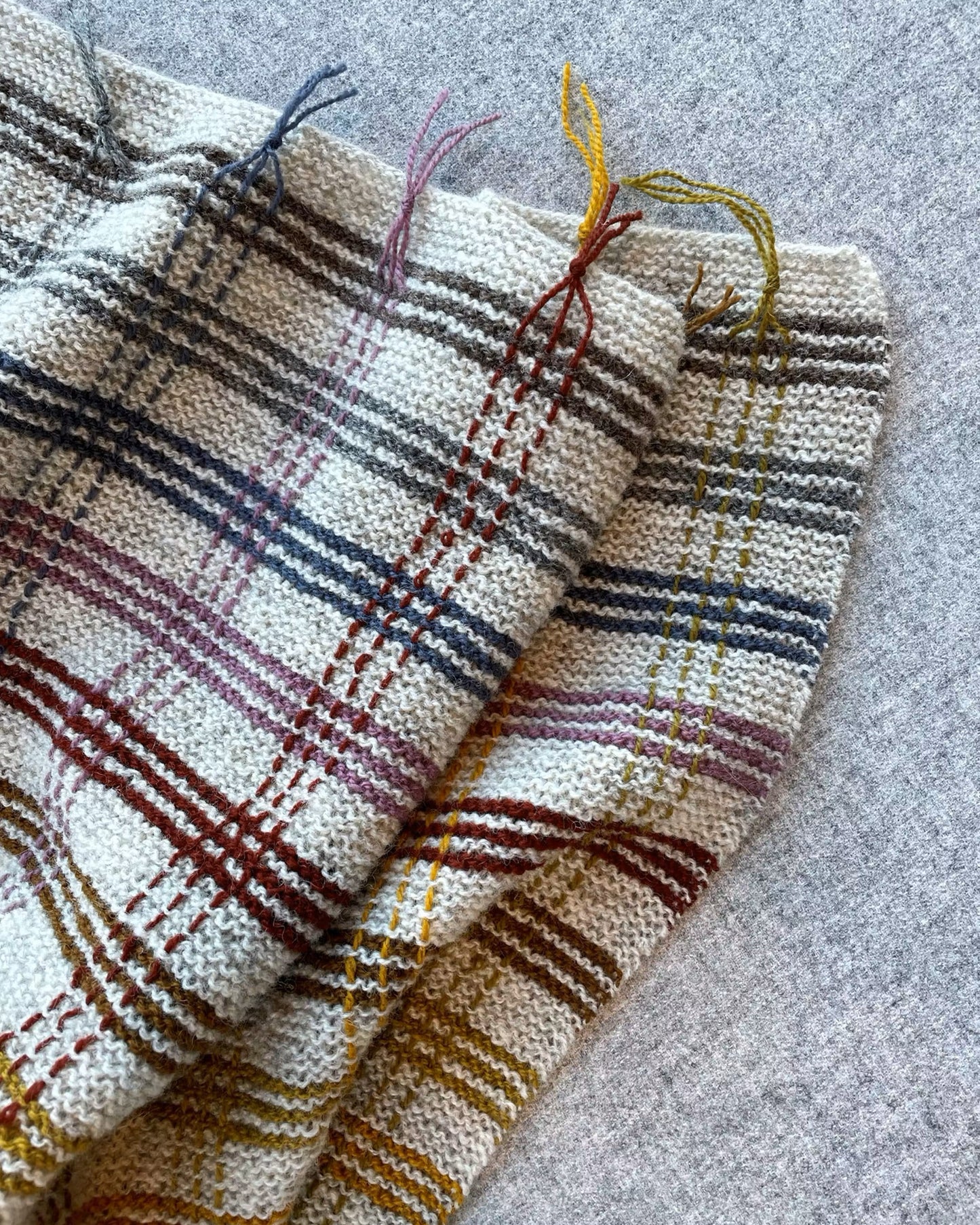 Aftenstrikk pledd | Rauma | Strikkepakke