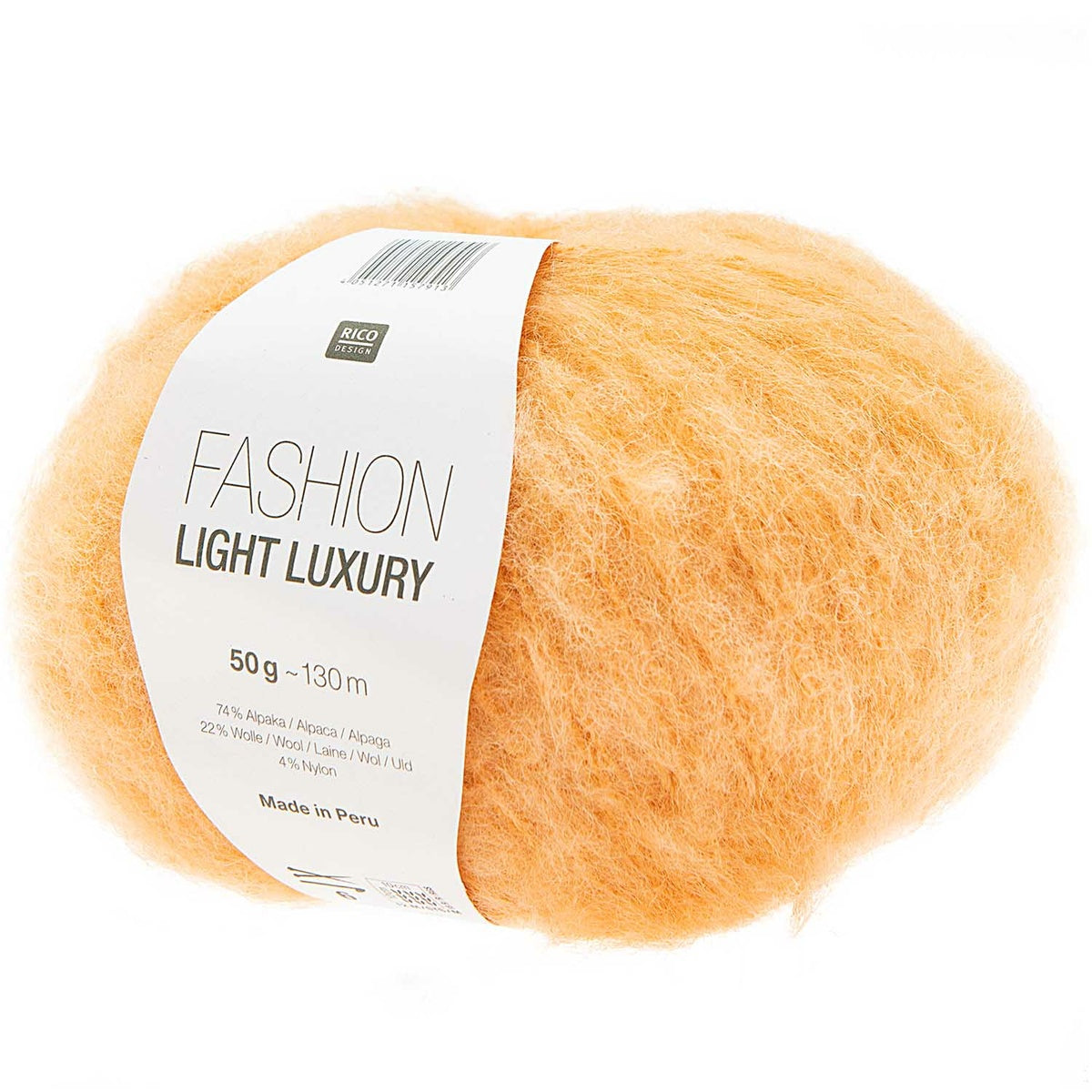 Rico Design Fashion Light Luxury – alpakka/ull/nylon – 50 g ≈ 130 m