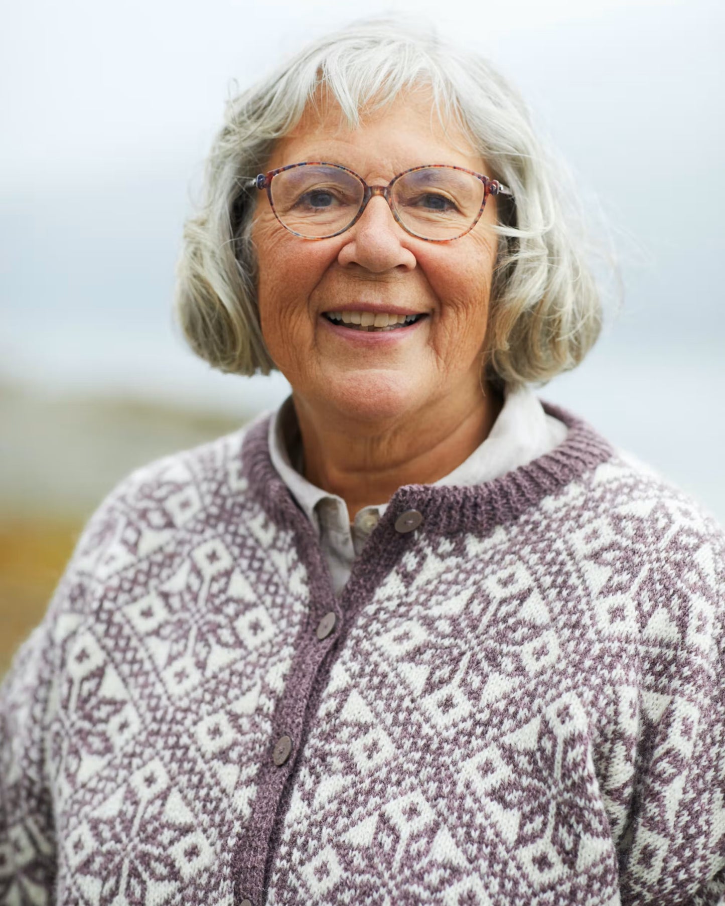 Fjelljakke til dame | Rauma | Strikkepakke