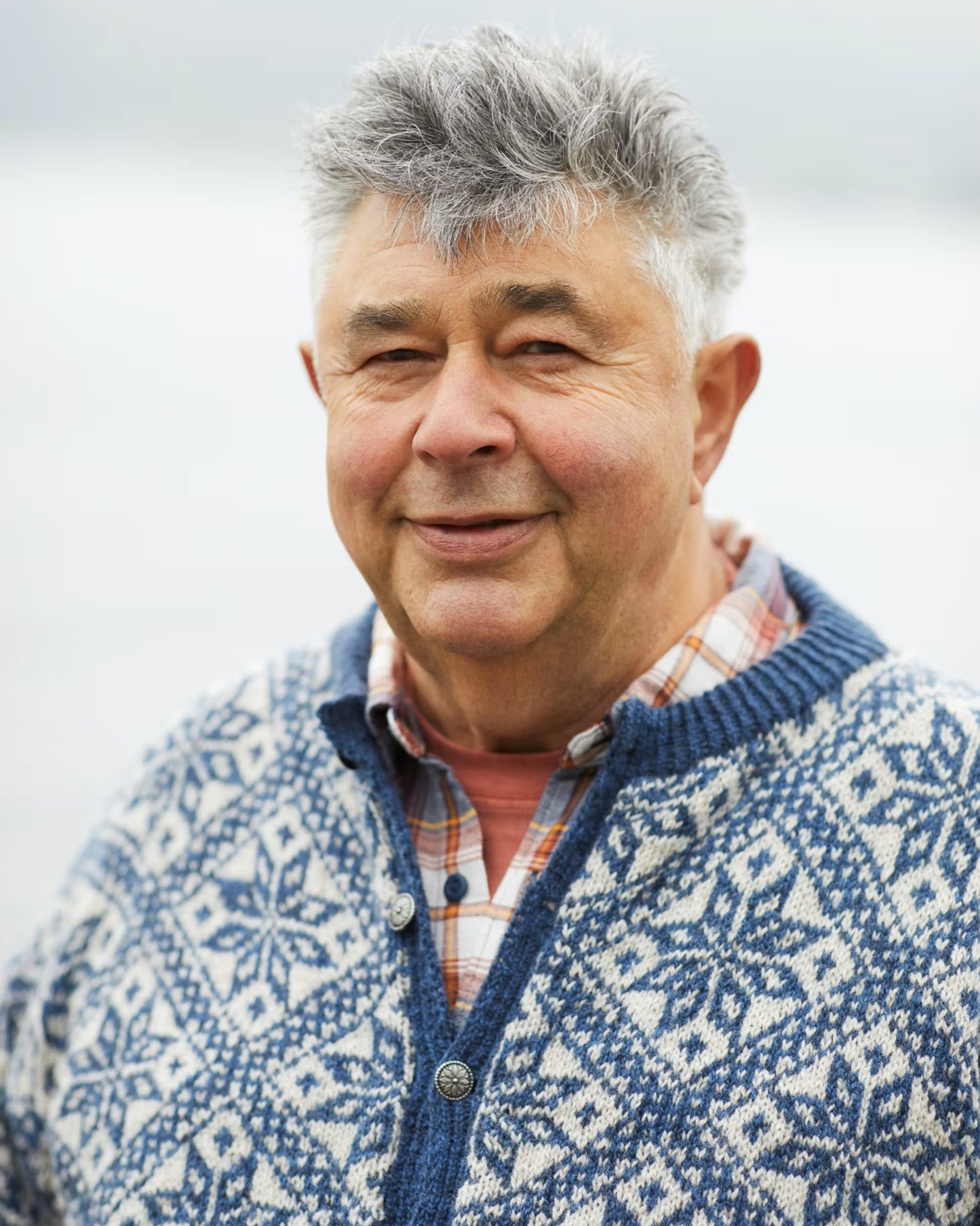 Fjelljakke til herre | Rauma | Strikkepakke