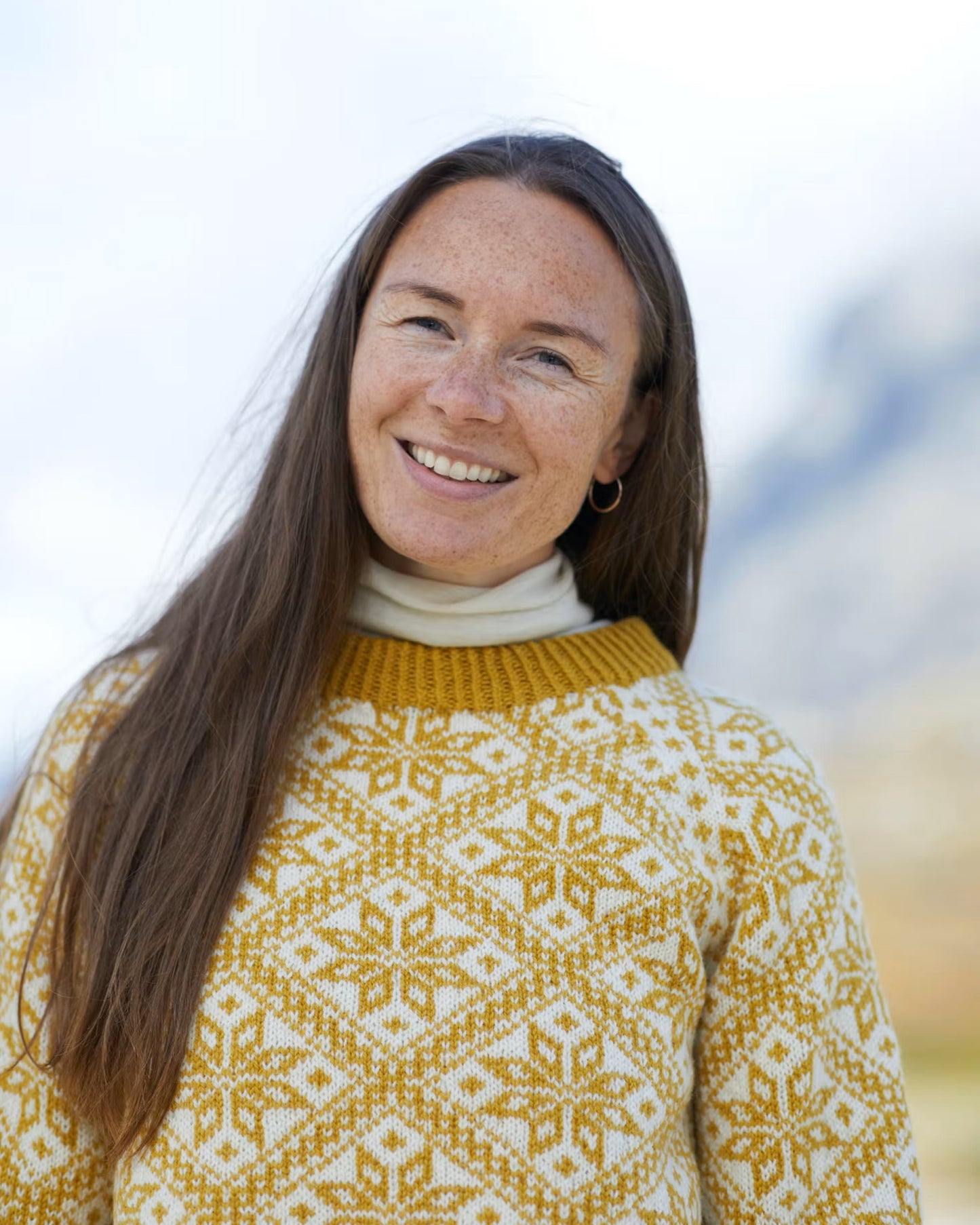 Fjellgenser til dame | Rauma | Strikkepakke