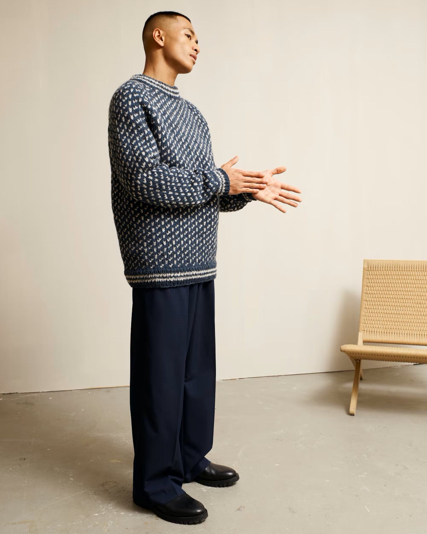 416 Herre, Vams | Rauma Garn