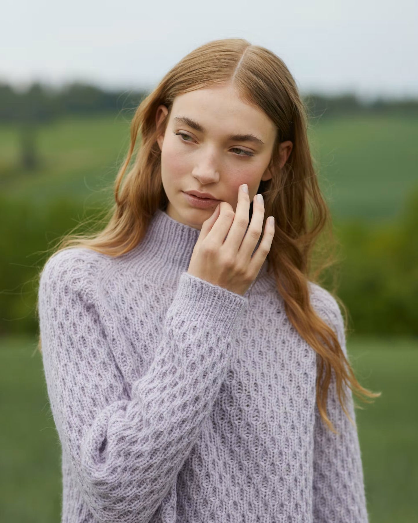 418 Finull og Alpaca Silk, dame | Rauma Garn