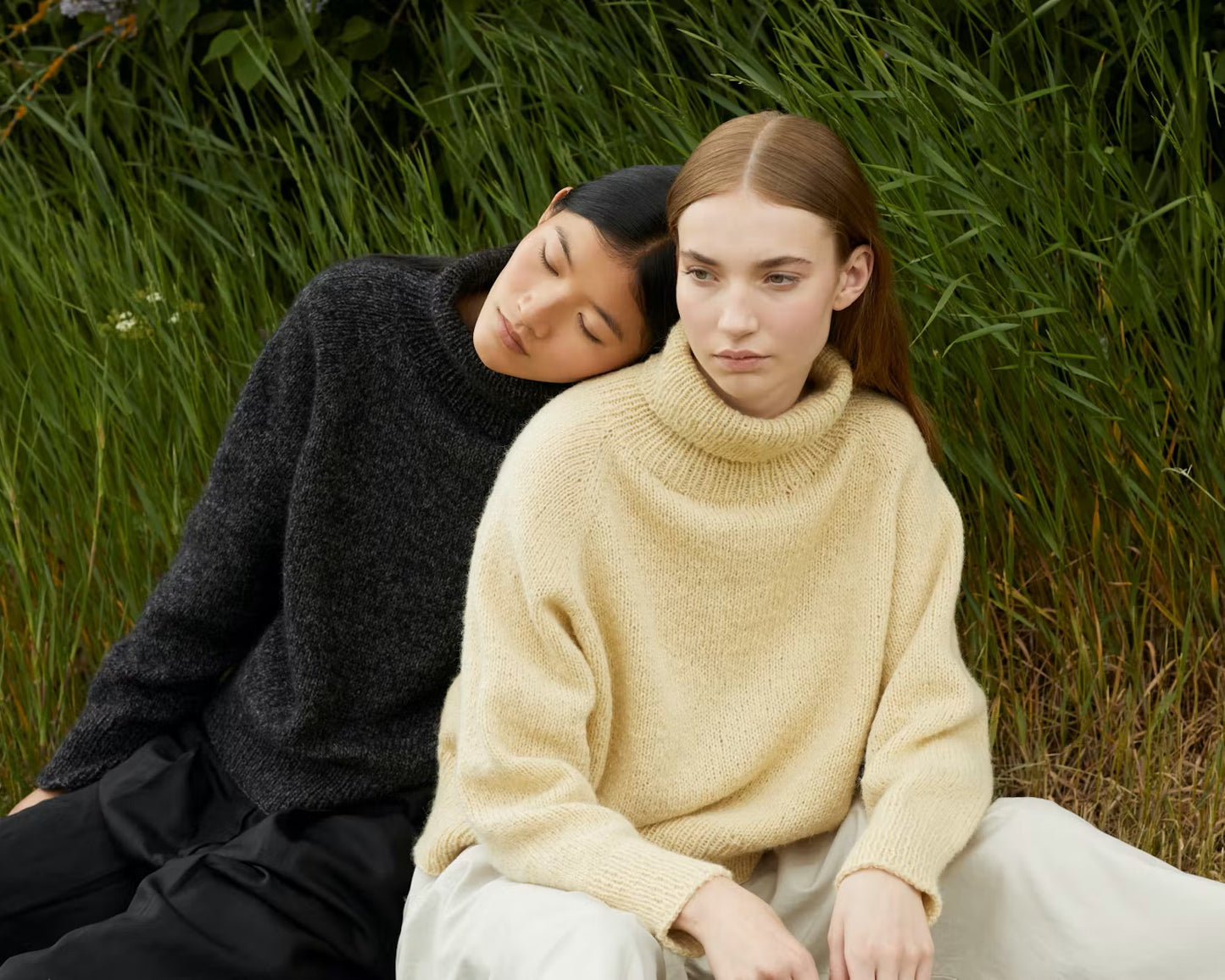 Sesam raglangenser | Rauma | Strikkepakke