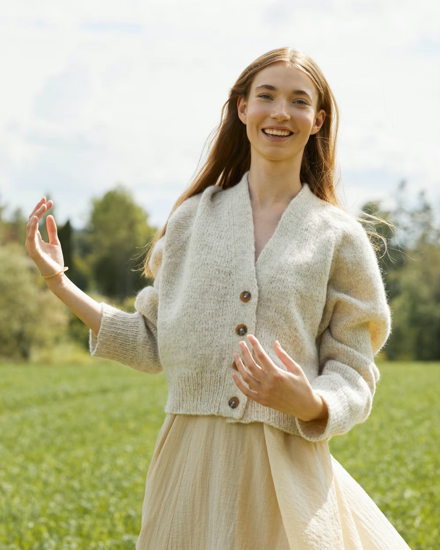 418 Finull og Alpaca Silk, dame | Rauma Garn