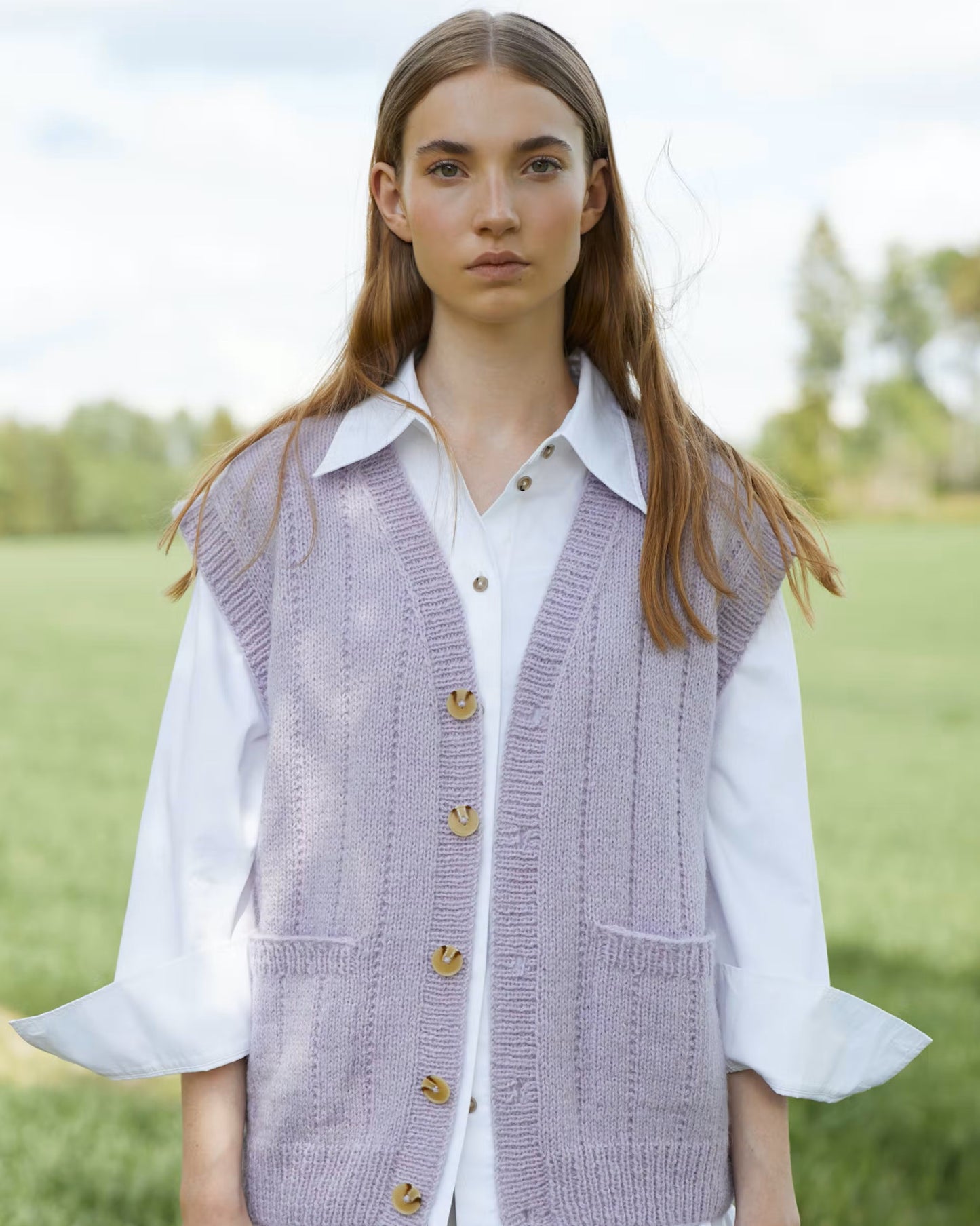 418 Finull og Alpaca Silk, dame | Rauma Garn