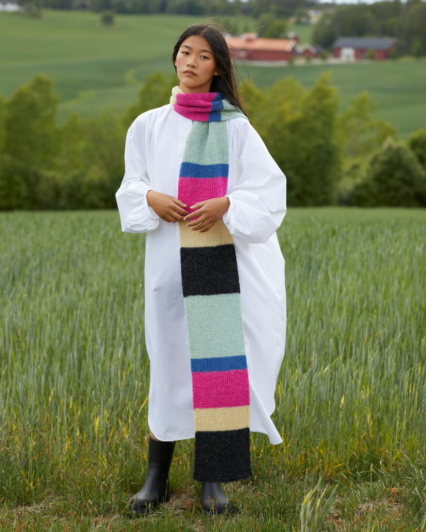 418 Finull og Alpaca Silk, dame | Rauma Garn