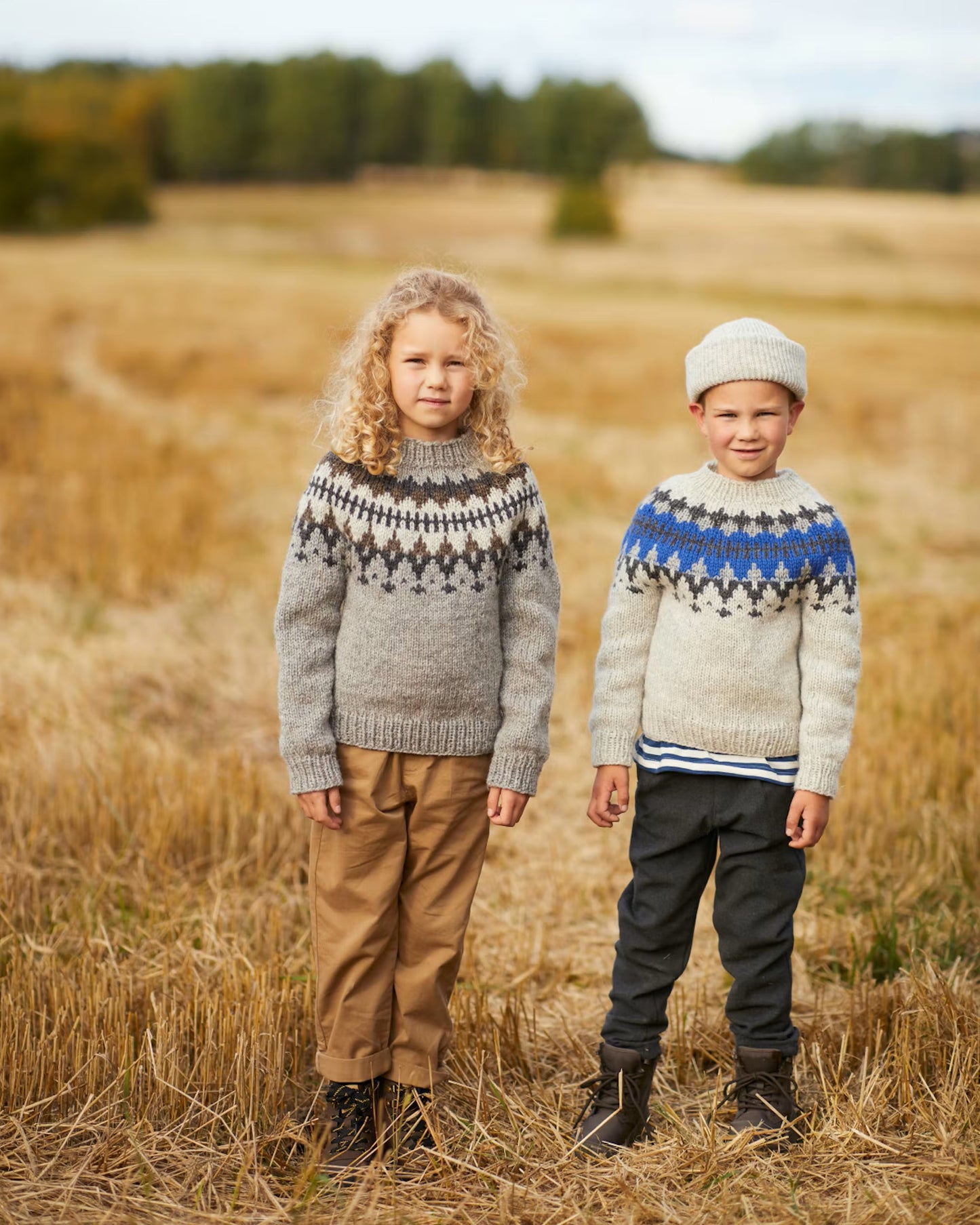 421 Varde i Vams, barn, dame & herre | Rauma Garn