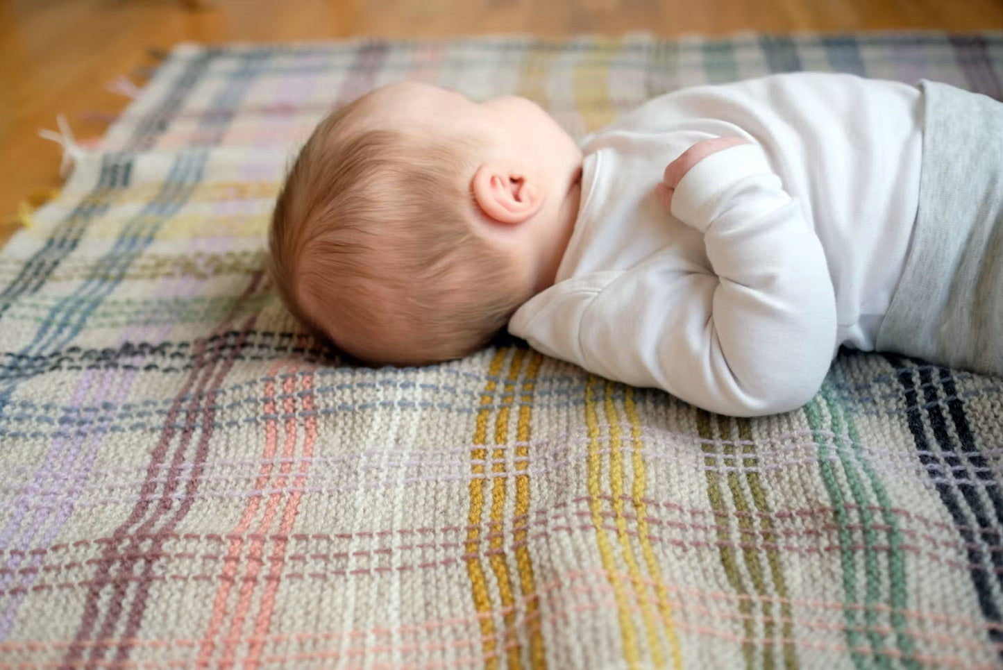 Aftenstrikk babypledd | Rauma | Strikkepakke