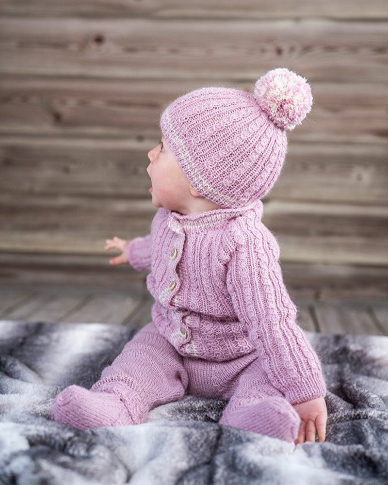 Varmende sett til baby | Gratis PDF mønster