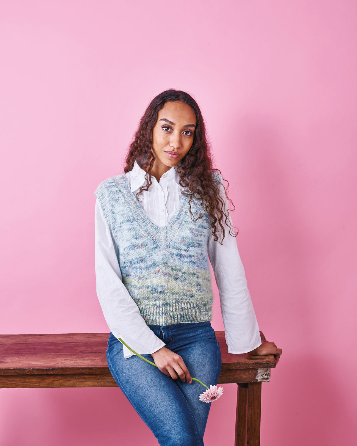 Selma Vest m/Angel. Art. 890812
