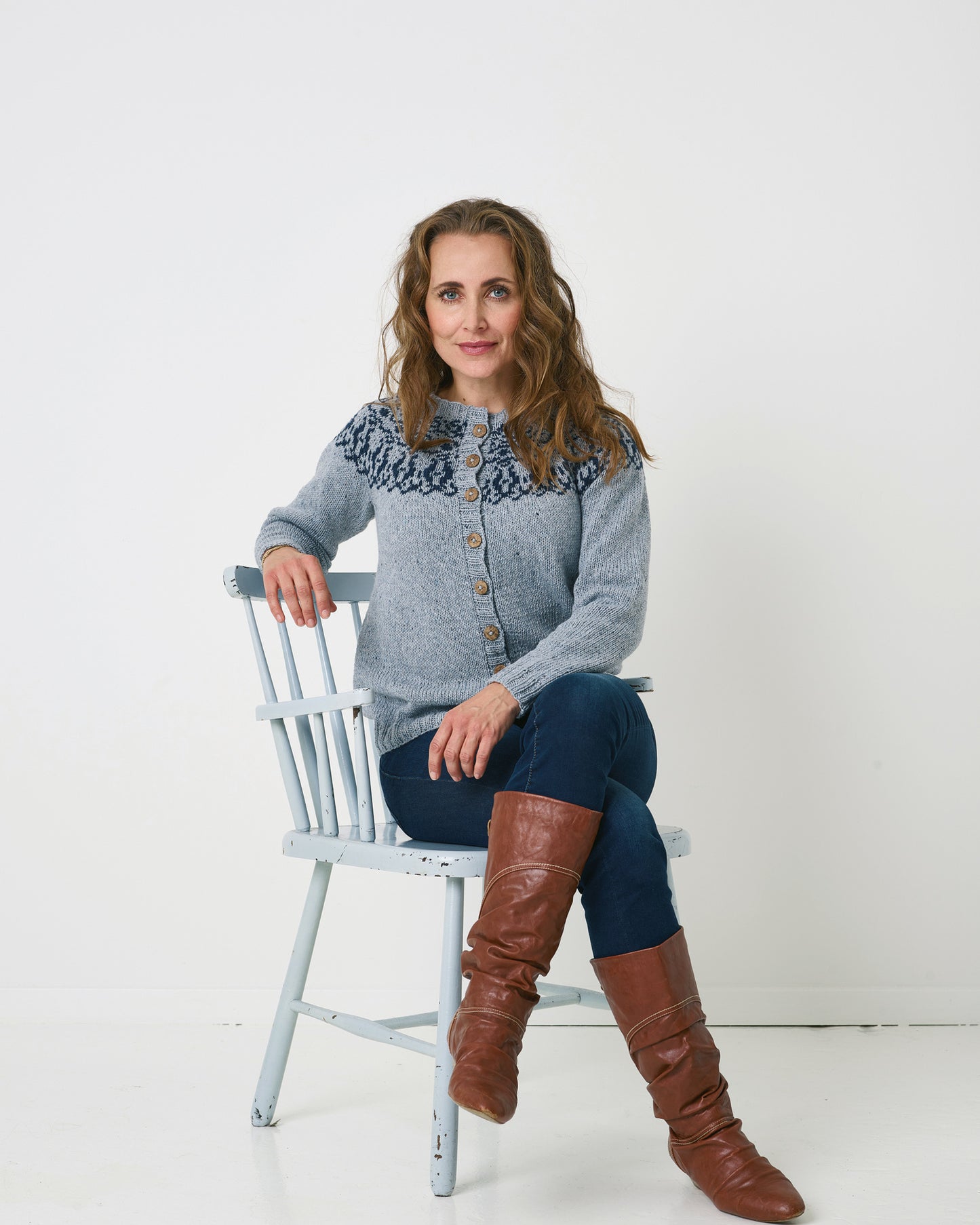 Luna trøje m/mønster. Art. 899011