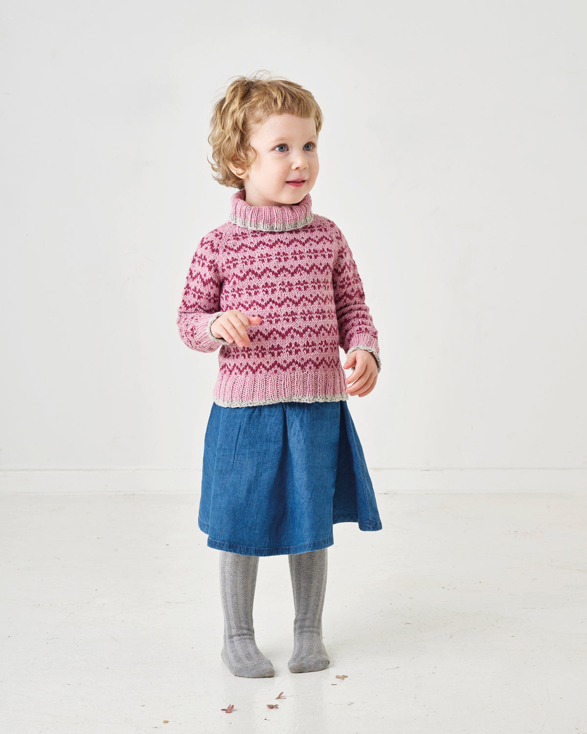 Luna klassisk sweater | by Permin | Strikkepakke