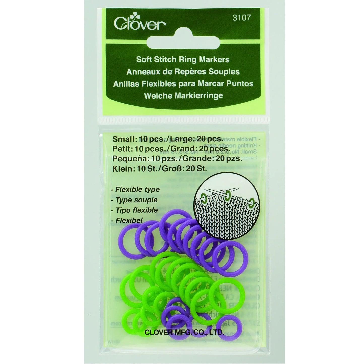 Myke markeringsringer 30 stk | Clover