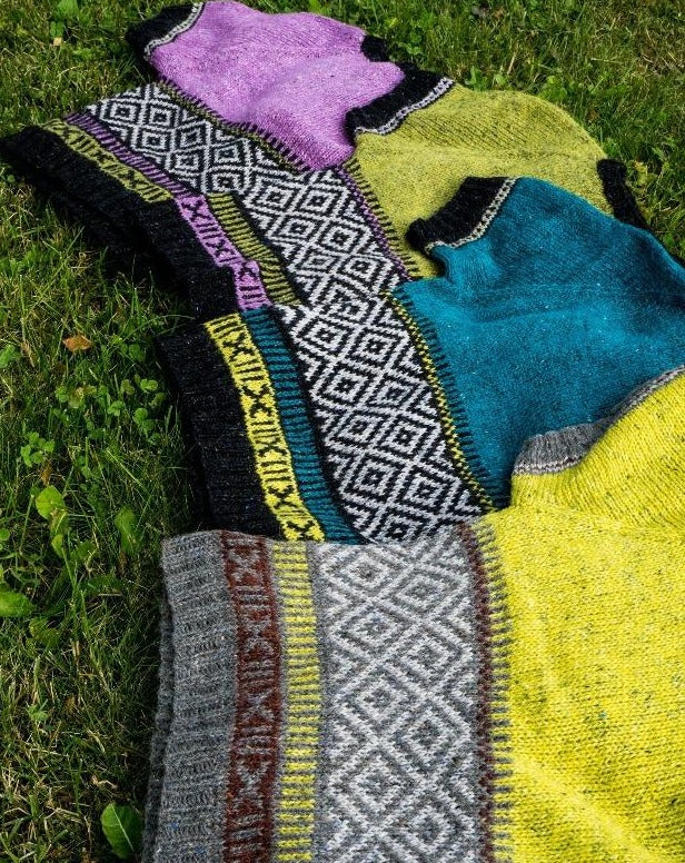 Ærla topp i felted tweed | Ulltråd | Strikkepakke